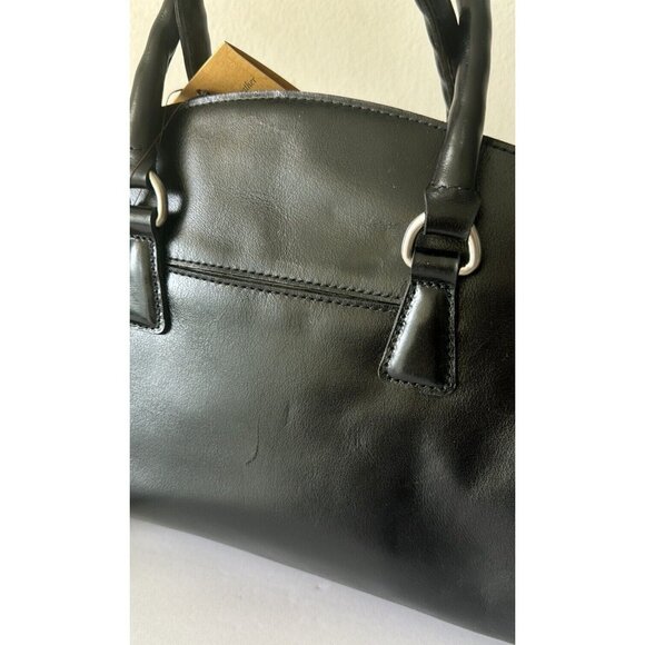 Patricia Nash Leather Marianna Top Handle Satchel Handbag Black - Picture 8 of 16